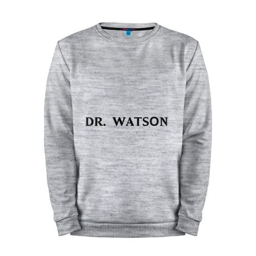 Мужской свитшот хлопок «Dr. Watson» melange