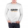 Мужской свитшот хлопок «Far cry primal logo» white