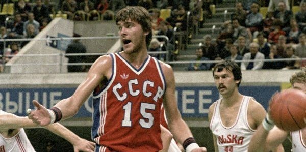 Баскетбольная форма СССР мужская красная 2XL