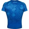 Компрессионная футболка Venum Fusion Compression T-shirt - Blue Short Sleeves