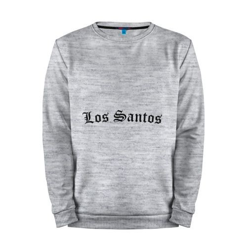 Мужской свитшот хлопок «Los Santos» melange