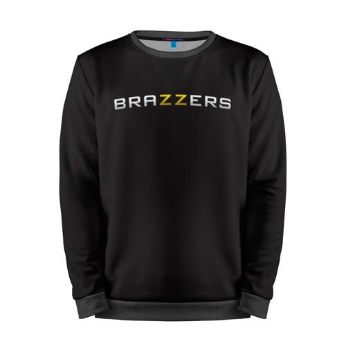 Мужской свитшот 3D «Brazzers» black