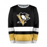 Мужской свитшот 3D «Pittsburgh Penguins» white
