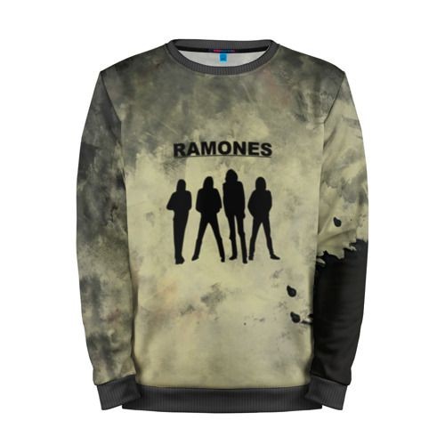 Мужской свитшот 3D «Ramones» black