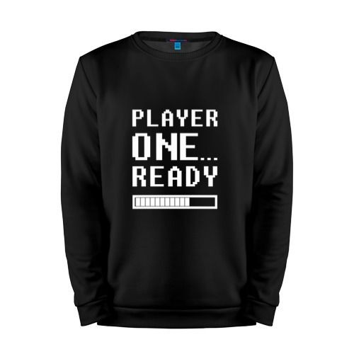 Мужской свитшот хлопок «Ready Player One» black