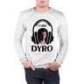 Мужской свитшот хлопок «I like Dyro» white