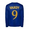 Мужской лонгслив 3D «Лестер Сити Leicester Vardy 9» white