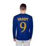 Мужской лонгслив 3D «Лестер Сити Leicester Vardy 9» white