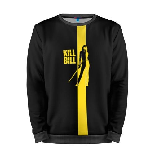 Мужской свитшот 3D «Kill Bill» black
