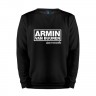 Мужской свитшот хлопок «Armin van Buuren» black
