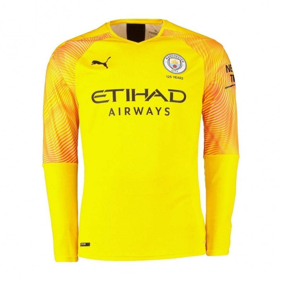 Детская футболка голкипера Манчестер Сити Резервная 2019/2020